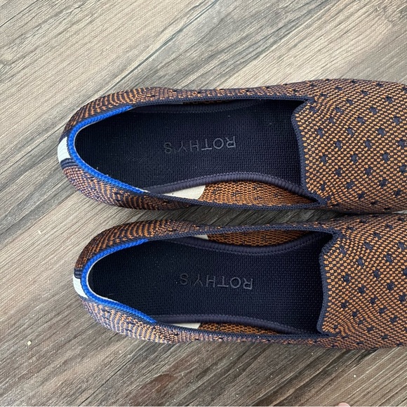 Rothy’s Loafers Women’s 8 Sienna Dot Orange - Picture 6 of 9